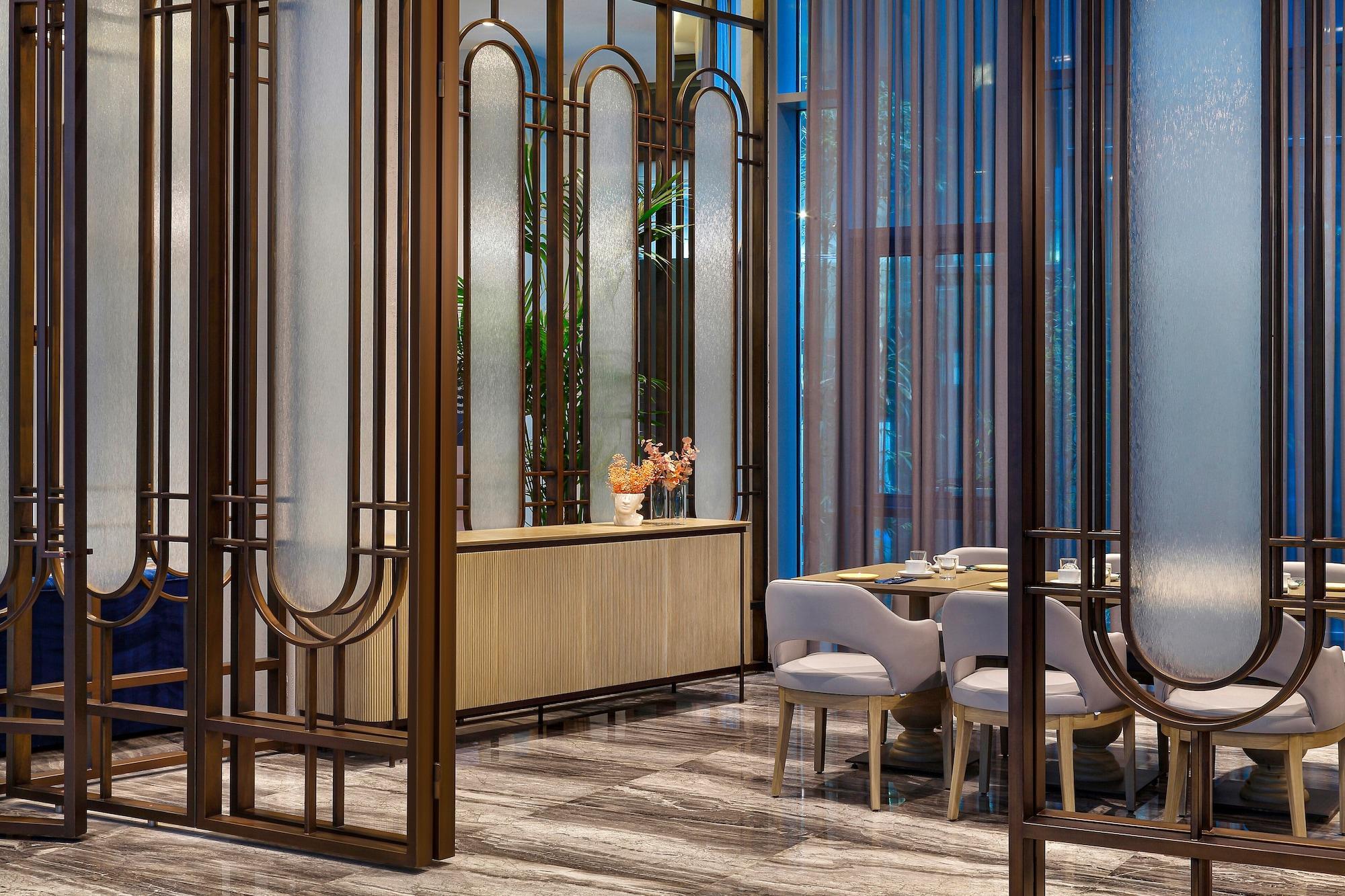 Wanda Vista Istanbul Istambul Exterior foto The interior of the restaurant