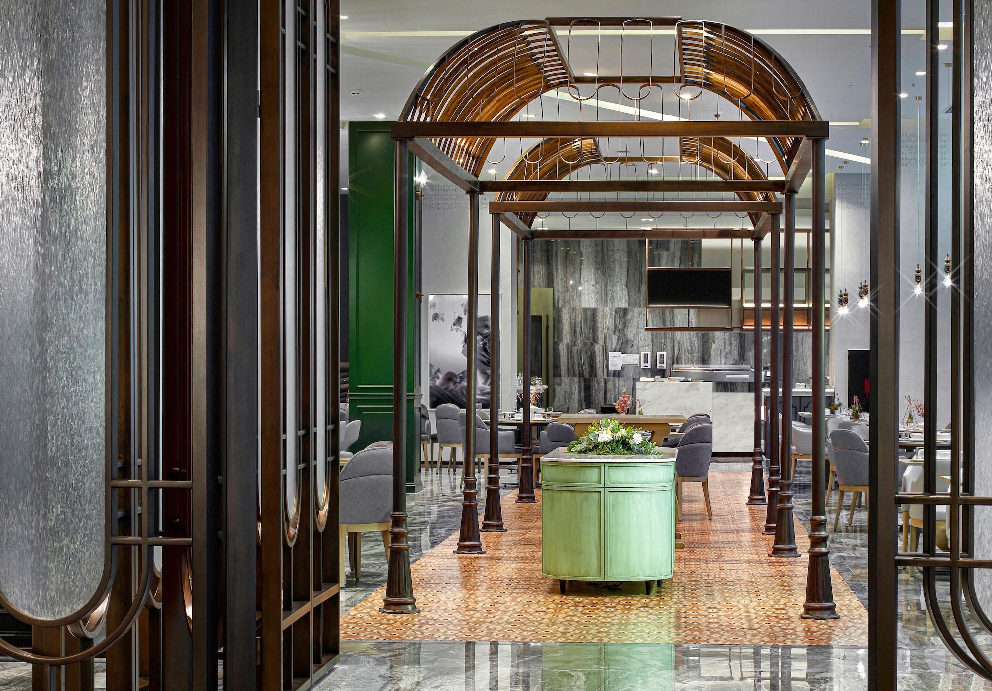 Wanda Vista Istanbul Istambul Exterior foto The interior of the restaurant