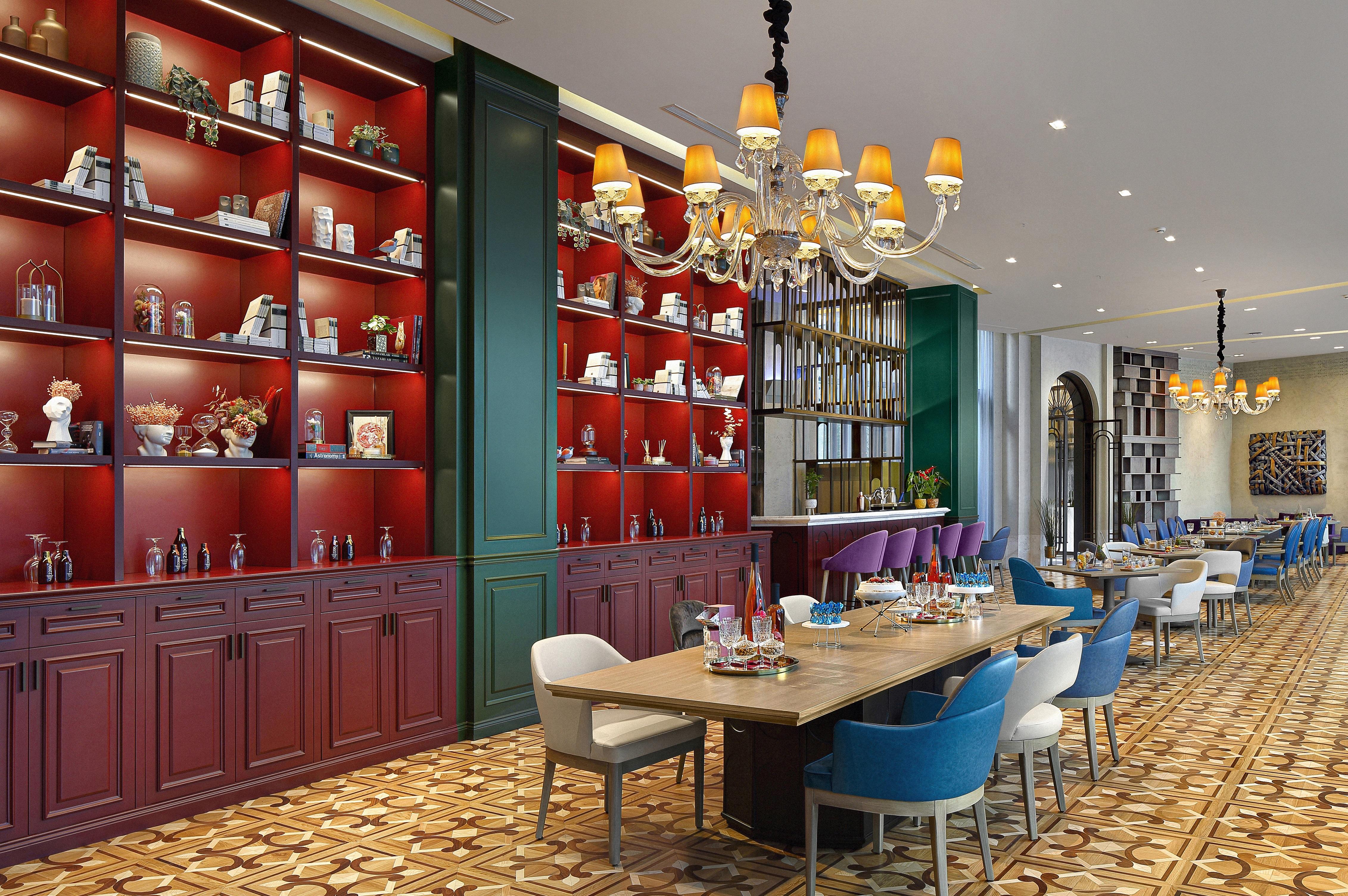 Wanda Vista Istanbul Istambul Exterior foto The interior of the restaurant
